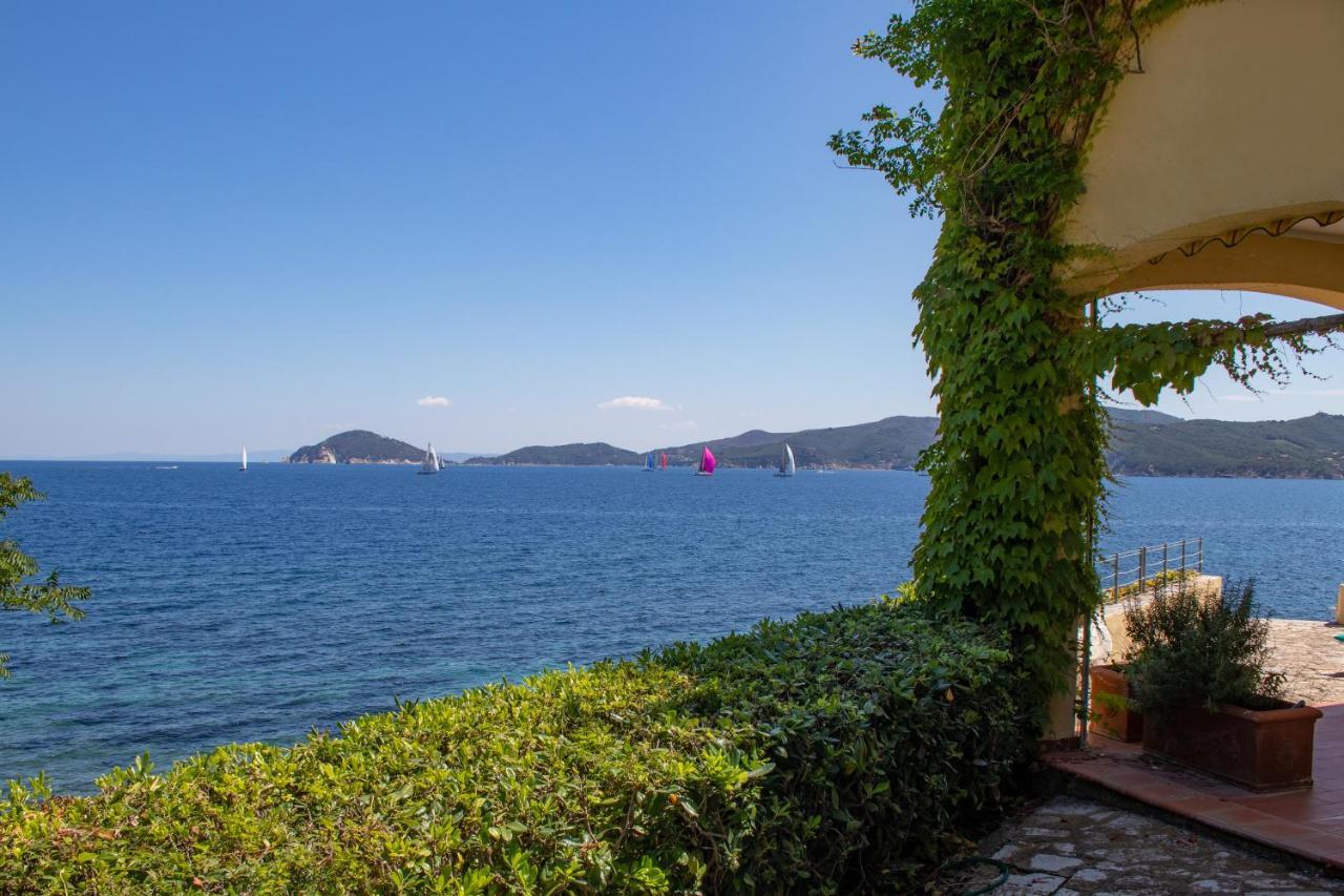 Villa Le Sprizze A Bordo Del Mare - Goelba 马西亚娜马里纳 外观 照片