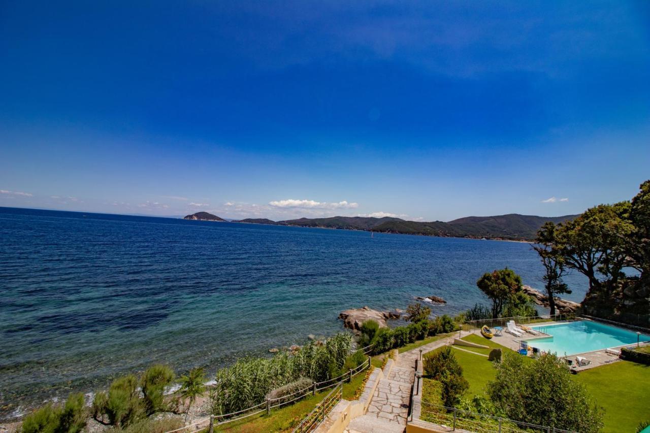 Villa Le Sprizze A Bordo Del Mare - Goelba 马西亚娜马里纳 外观 照片
