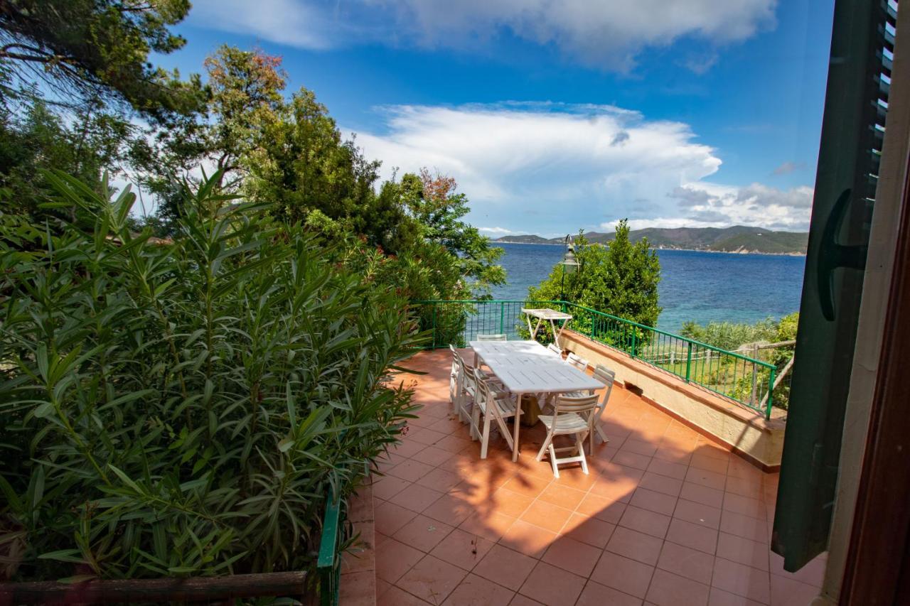 Villa Le Sprizze A Bordo Del Mare - Goelba 马西亚娜马里纳 外观 照片